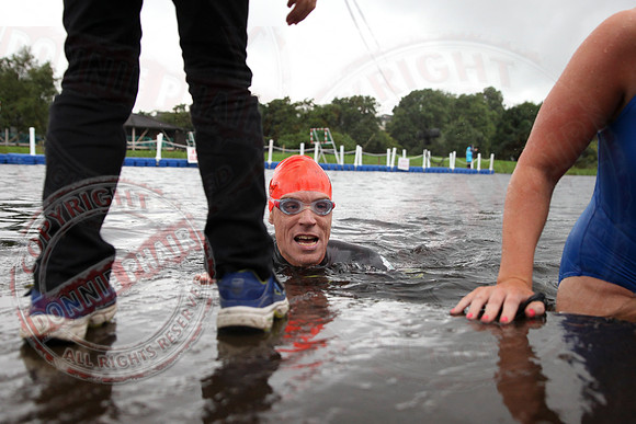 Charity Swim in Erne River in aid of RNLI.