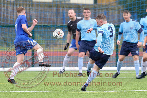 Enniskillen Town (5) V Enniskillen Athletic (0) in Mercer Football League-3