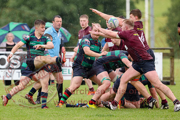 Enniskillen 1st XV (6) V Clogher Valley 1st XV (28) in Ulster Rugby Championship Division One-10