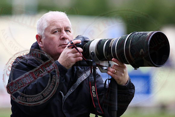 Ballinamallard United (0) V Glenavon (3) in The Irish Cup.