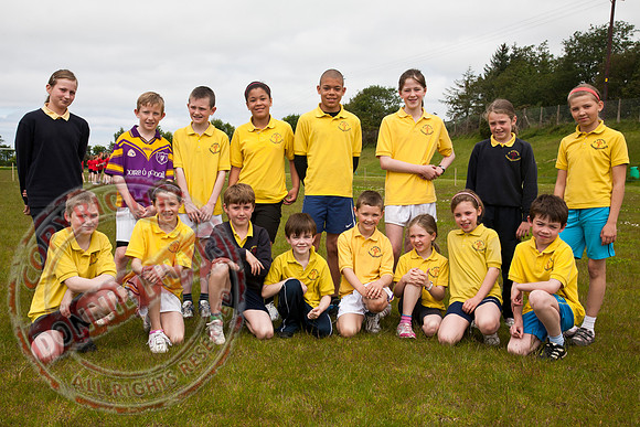 Schools Cross Country Running at the Bawnacre, Irvinestown.