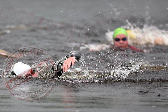 Charity Swim in Erne River in aid of RNLI.