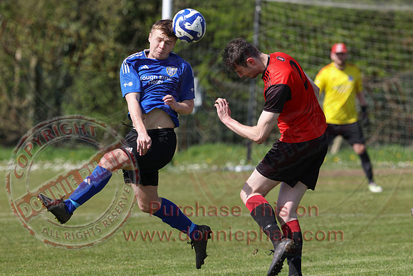 Kesh (1) V Irvinestown (1) in Mercer Football League-7