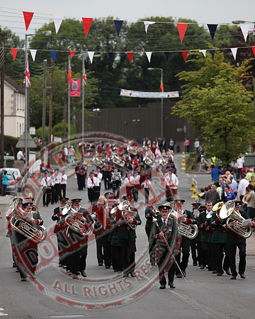 Loyalist Parade in Lisnaskea.