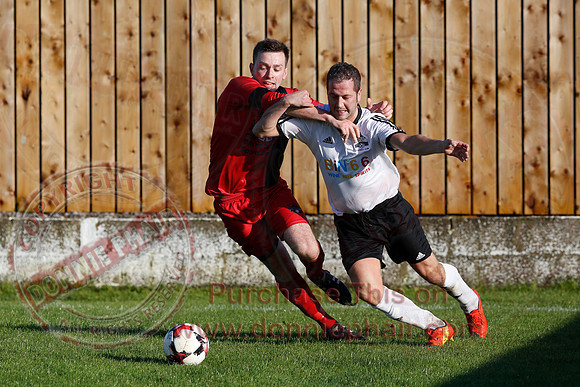 Fivemiletown United (0) V Banbridge YCOB (1) in Marshall Cup.