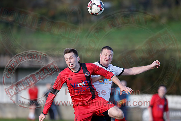 Fivemiletown United (0) V Banbridge YCOB (1) in Marshall Cup.