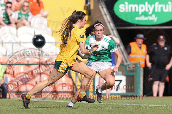 Antrim (3-15) V Fermanagh (0-11) in Ladies All Ireland GAA Football Junior Championship Final Replay-59