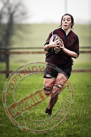 Enniskillen V Cavan in Ladies Rugby.