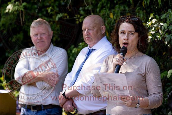 Annual Famine Commemoration in the Bully's Acre Graveyard, Scotshouse road, Clones -20