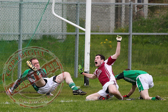 Tempo V Roslea in GAA League Football Match