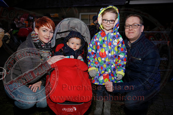 Christmas Lights in Lisnaskea.