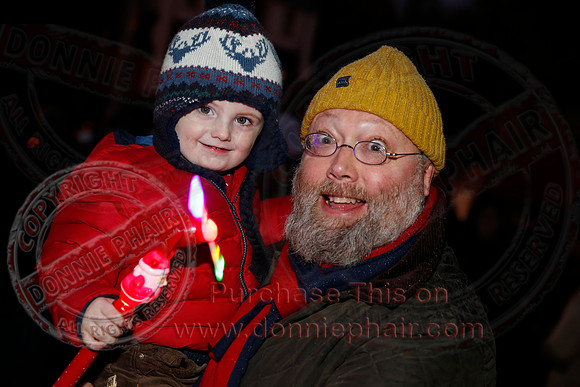 Christmas Lights in Lisnaskea.