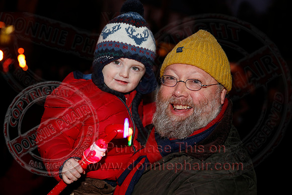 Christmas Lights in Lisnaskea.