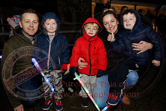 Christmas Lights in Lisnaskea.
