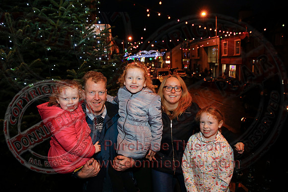 Christmas Lights in Lisnaskea.