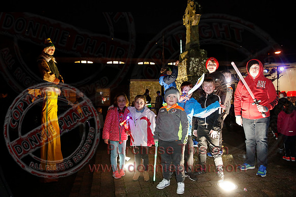 Christmas Lights in Lisnaskea.