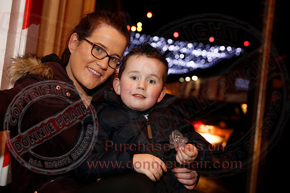 Christmas Lights in Lisnaskea.