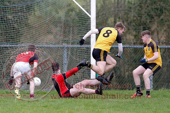 Young Maguires (7-09) V Erne Gaels (5-14) in Fermanagh GAA Football U21 Championship.