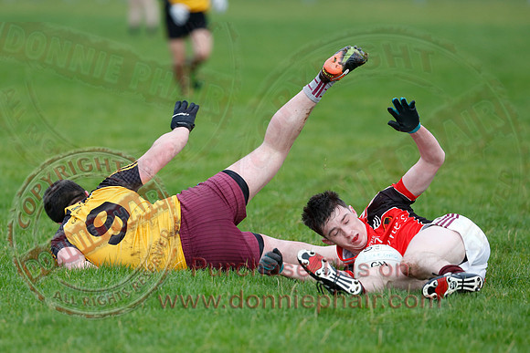 Young Maguires (7-09) V Erne Gaels (5-14) in Fermanagh GAA Football U21 Championship.