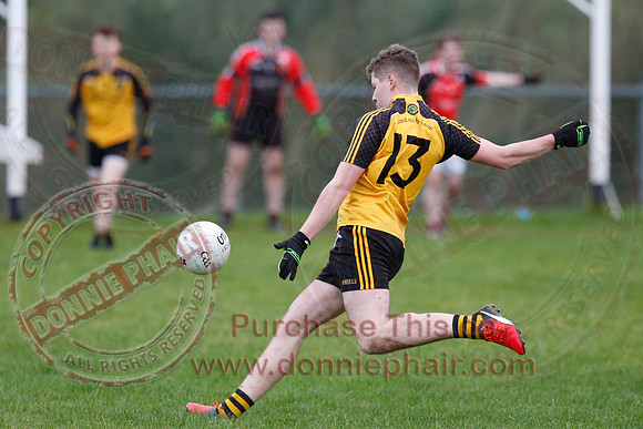 Young Maguires (7-09) V Erne Gaels (5-14) in Fermanagh GAA Football U21 Championship.
