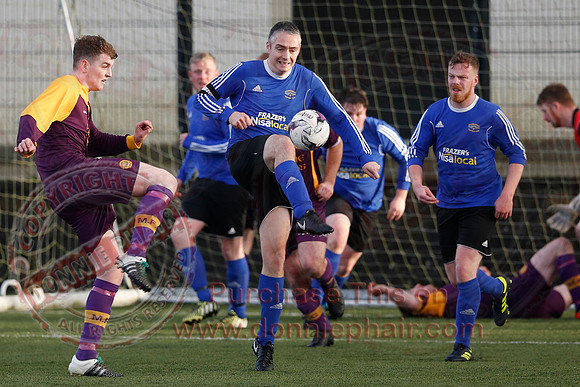 Maguiresbridge (5) V Mountfield (0) in Fermanagh and Western League Division Two.