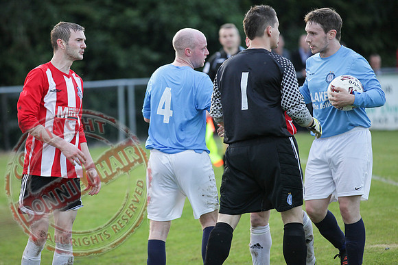 Kennedy Cup Final Between Enniskillen Town (Winners) and Lisbellaw Utd.