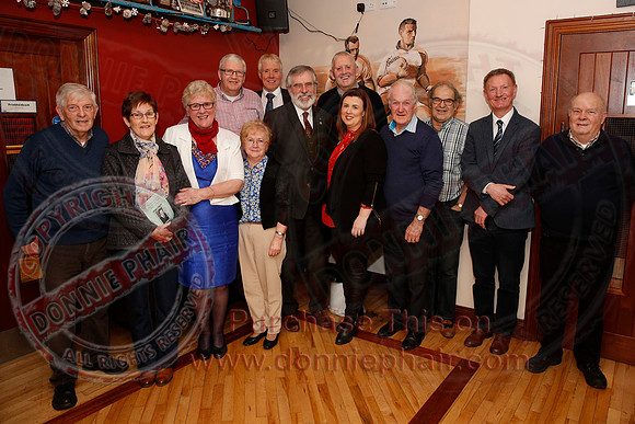 Louis Leonard Memorial lecture in St. Pat's GAA Clubhouse, Donagh.