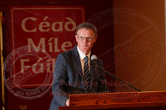 Louis Leonard Memorial lecture in St. Pat's GAA Clubhouse, Donagh.
