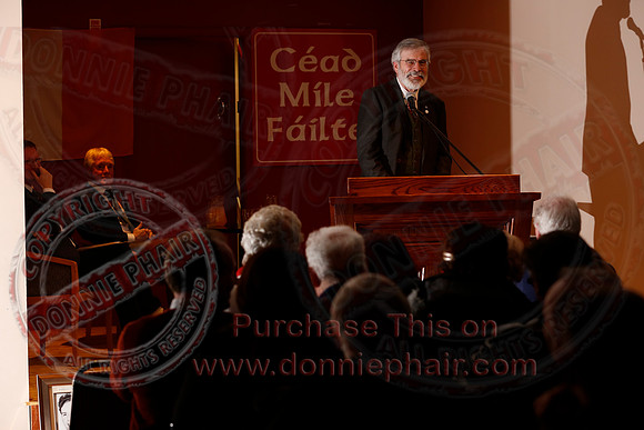 Louis Leonard Memorial lecture in St. Pat's GAA Clubhouse, Donagh.