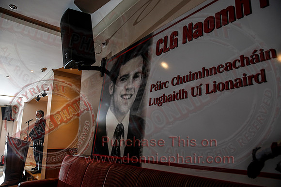 Louis Leonard Memorial lecture in St. Pat's GAA Clubhouse, Donagh.