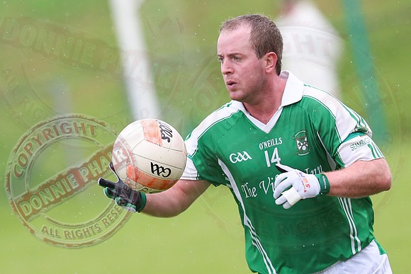 Roslea (0-7) V St. Pats Donagh (3-17) in Senior GAA Foobtall League, Division One.