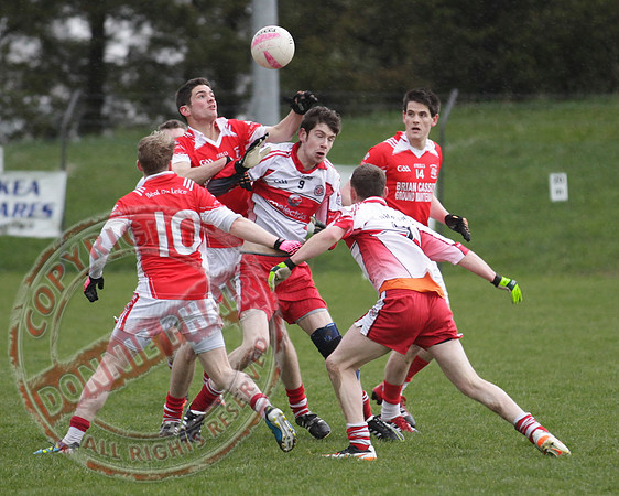 St. Pat's Donagh V Belnaleck in Senior GAA League Football.