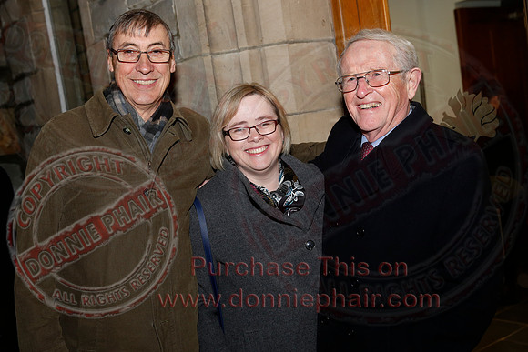 Carol singing in the Presbyterian Church Enniskillen.