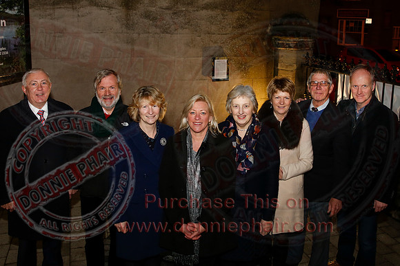 Carol singing in the Presbyterian Church Enniskillen.