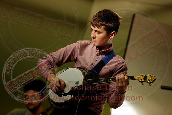 The Whsitlin' Donkeys performing at St. Kevin's College.