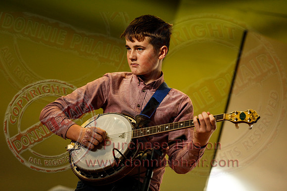 The Whsitlin' Donkeys performing at St. Kevin's College.