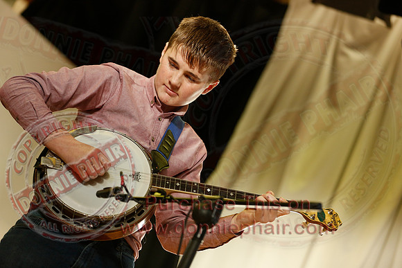 The Whsitlin' Donkeys performing at St. Kevin's College.