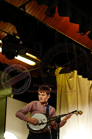 The Whsitlin' Donkeys performing at St. Kevin's College.