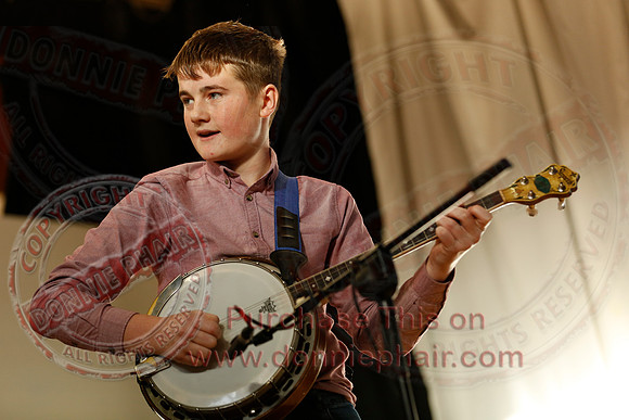 The Whsitlin' Donkeys performing at St. Kevin's College.