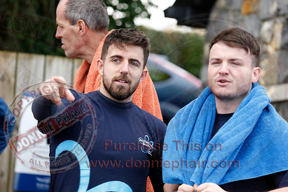 New Years Day Charity Swim at Galloon Island.-5