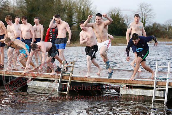 New Years Day Charity Swim at Galloon Island.-18