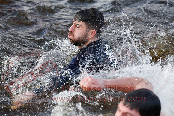 New Years Day Charity Swim at Galloon Island.-29