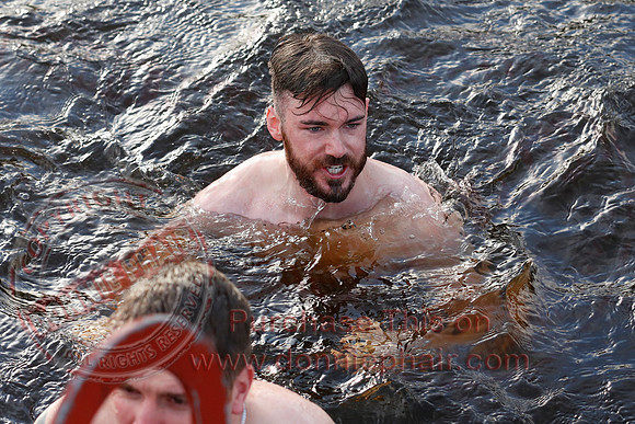 New Years Day Charity Swim at Galloon Island.-42
