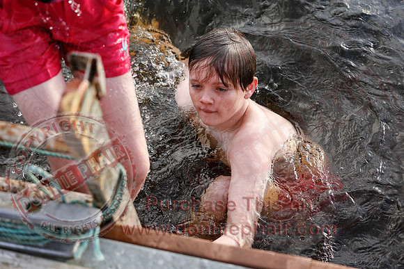 New Years Day Charity Swim at Galloon Island.-11