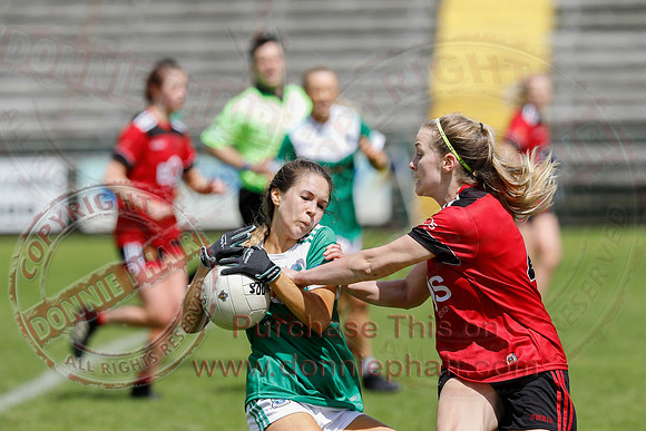 Fermanagh (2-12) V Down (1-17) in Ladies National GAA Football League Division 3A-2
