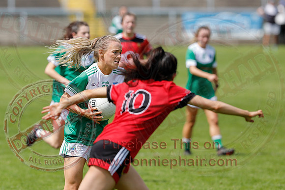 Fermanagh (2-12) V Down (1-17) in Ladies National GAA Football League Division 3A-9