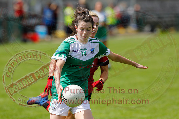 Fermanagh (2-12) V Down (1-17) in Ladies National GAA Football League Division 3A-12
