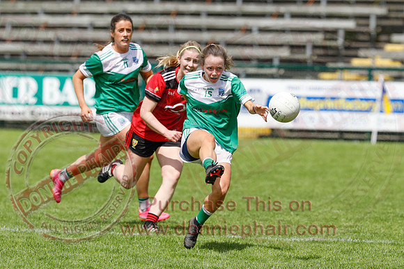 Fermanagh (2-12) V Down (1-17) in Ladies National GAA Football League Division 3A-14