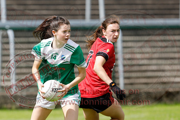 Fermanagh (2-12) V Down (1-17) in Ladies National GAA Football League Division 3A-20