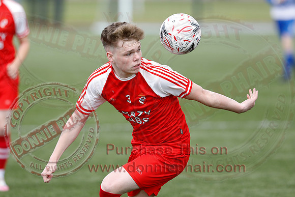 Enniskillen Rangers (3) V Derrychara (1) in Abraham Cup Football-7-1